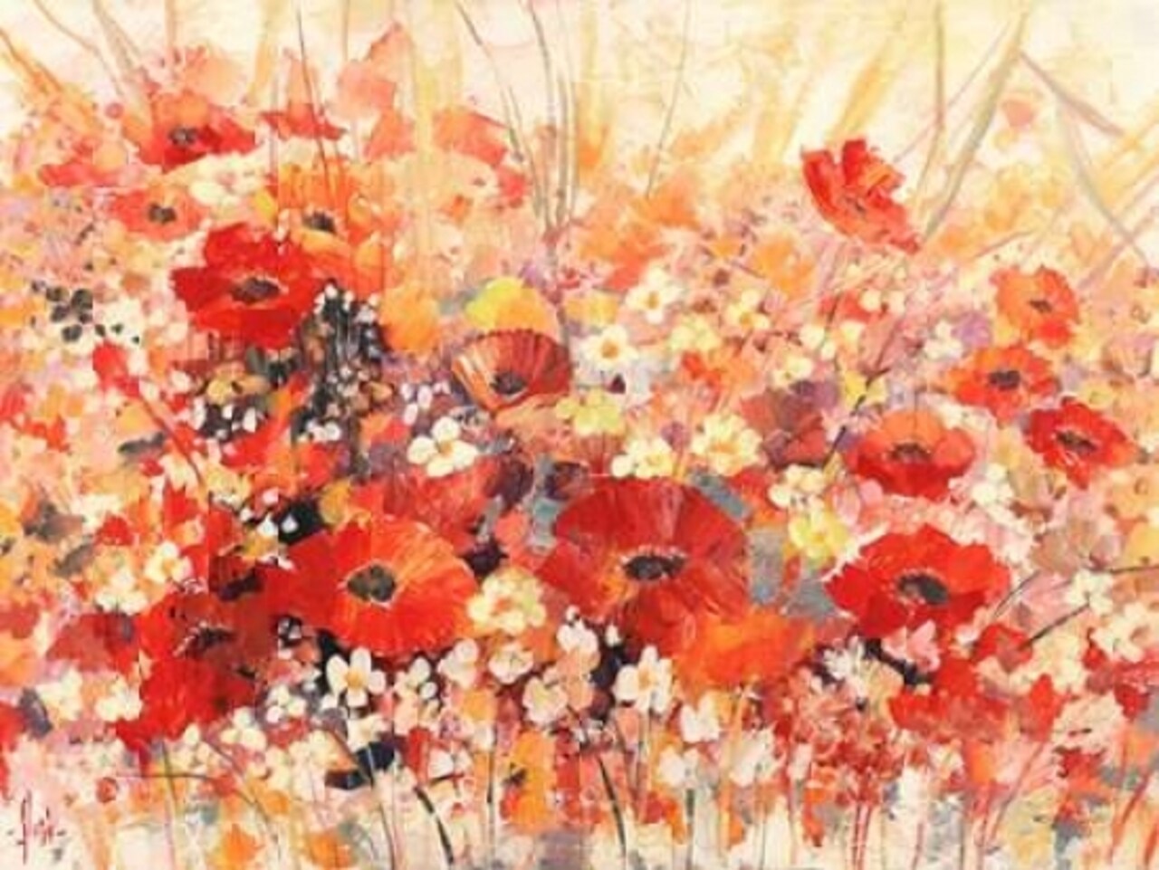 Campo di fiori Poster Print by Luigi Florio - Item # VARPDX3LR1777